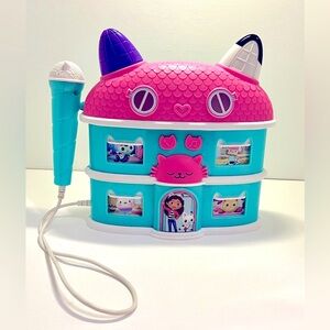 Pre-Owned -  Gabby's Dollhouse Sing Along Boombox with Microphone -Shelf